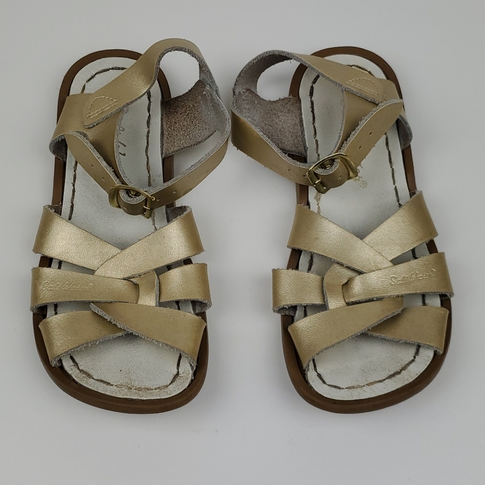 Salt Water Sandals by Hoy Leather Buckle Strap